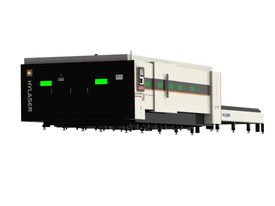 Machine CNC de découpe laser à fibre Ipg à couverture complète de haute précision avec table d'échange 3000W